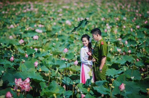 Chuyện tình của chàng công an si tình Hoàng Triều khiến nhiều người ngưỡng mộ
