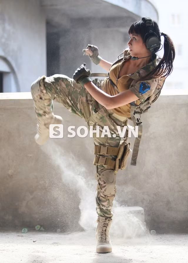 Loạt ảnh “nhìn là mê” của nữ kiệt võ cổ truyền Việt Nam ảnh 6