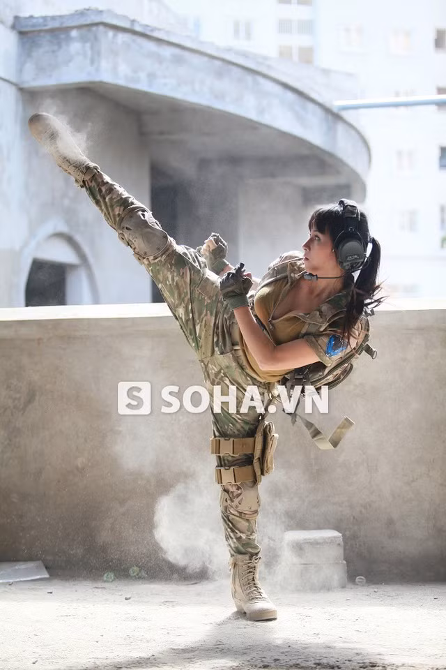 Loạt ảnh “nhìn là mê” của nữ kiệt võ cổ truyền Việt Nam ảnh 7