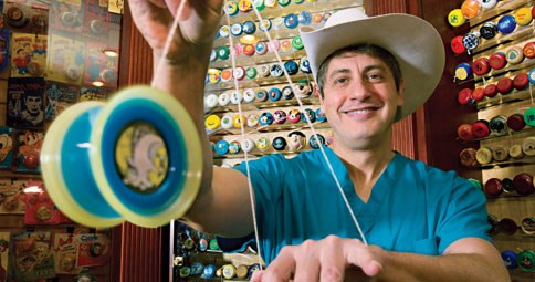 John Meisenheimer và bộ sưu tập yo yo