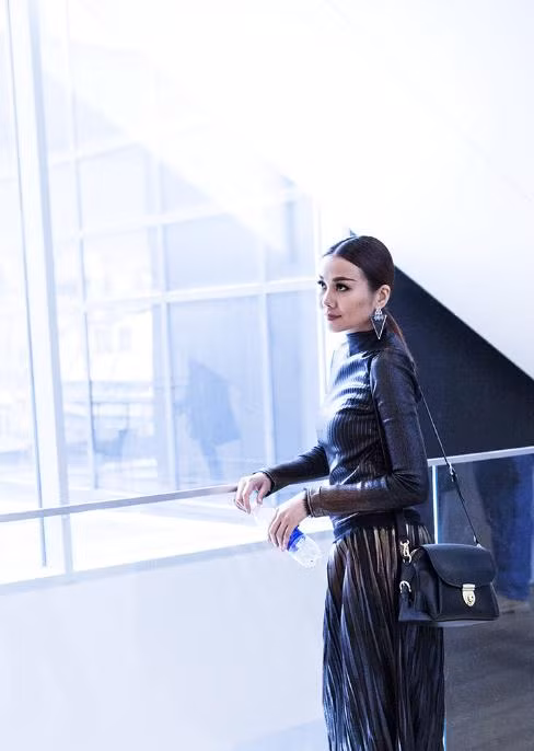 Vẻ sang trọng, thời thượng của siêu mẫu tại Bảo tàng Nghệ thuật Đương đại MoMA