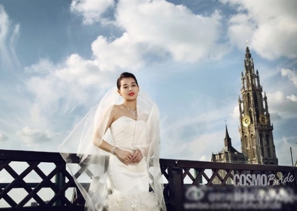 Ảnh cưới đẹp như mơ của Hồ Hạnh Nhi