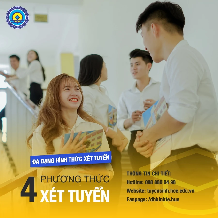 Trường Đại học Kinh tế, Đại học Huế sẽ tuyển sinh với tổng chỉ tiêu hơn 2.000 tân sinh viên trong năm 2022.