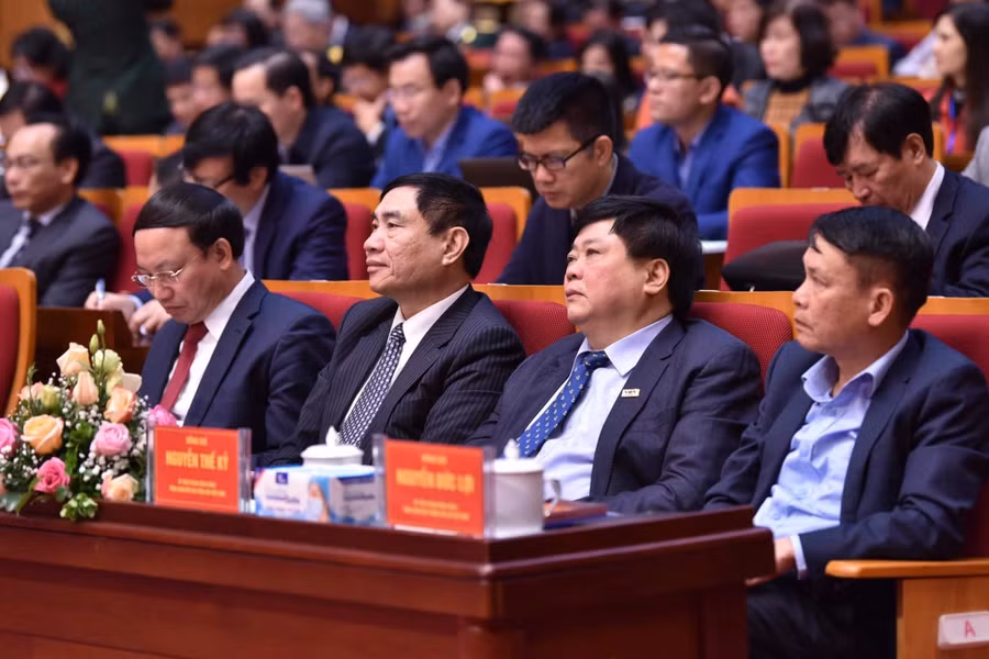 Đại biểu tham dự Hội nghị tổng kết công tác báo chí năm 2020