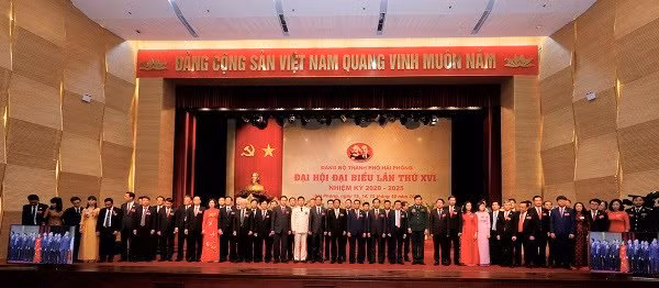 Ban chấp hành Đảng bộ TP Hải Phòng ra mắt Đại hội