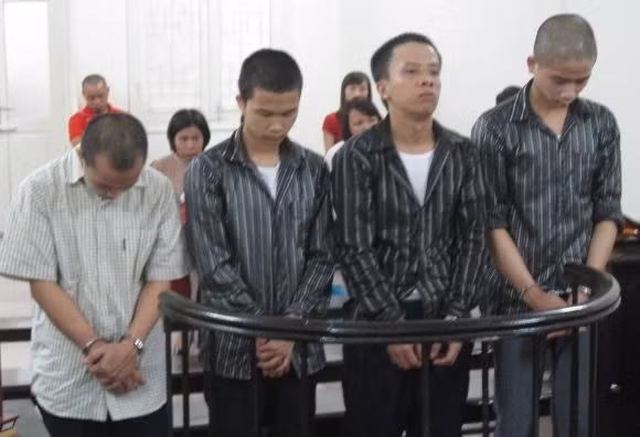 Các bị cáo trong vụ án