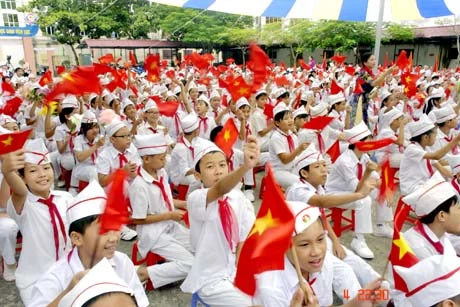 Học sinh Hải Dương đồng loạt tựu trường ngày 18/8