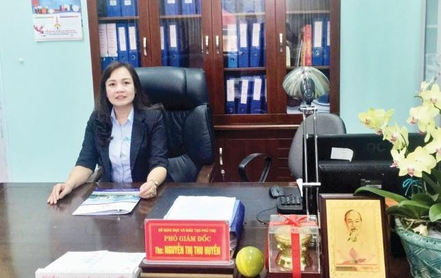 Bà Nguyễn Thị Thu Huyền – Phó Giám đốc Sở GD&ĐT Phú Thọ