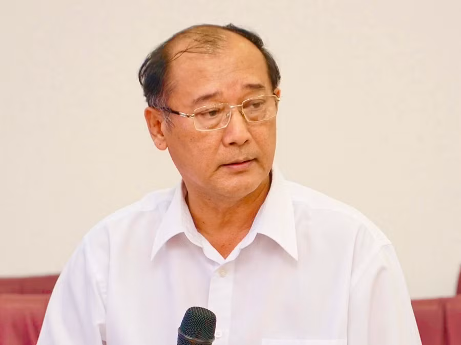 Giám đốc Sở Y tế Bà Rịa - Vũng Tàu Phạm Minh An khi còn đương chức.