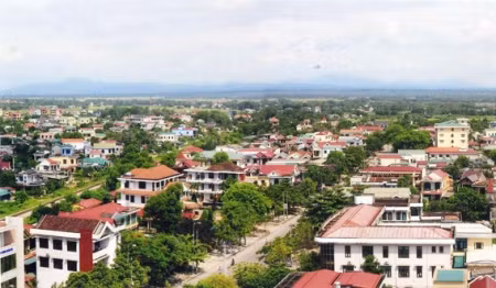 Một góc thành phố Đông Hà (tỉnh Quảng Trị)