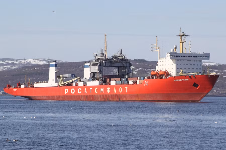 Sevmorput là tàu vận tải phá băng duy nhất trên thế giới được trang bị nhà máy điện hạt nhân trên tàu.