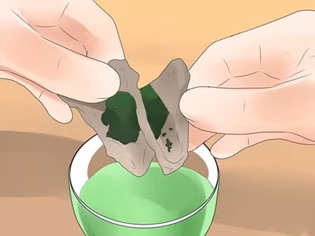 Da sáng, mịn sau một đêm nhờ trà xanh Da sang, min sau mot dem nho tra xanh