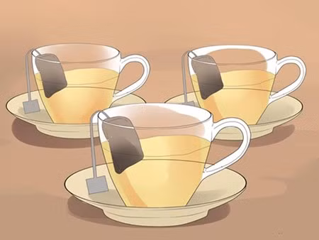 Da sáng, mịn sau một đêm nhờ trà xanh