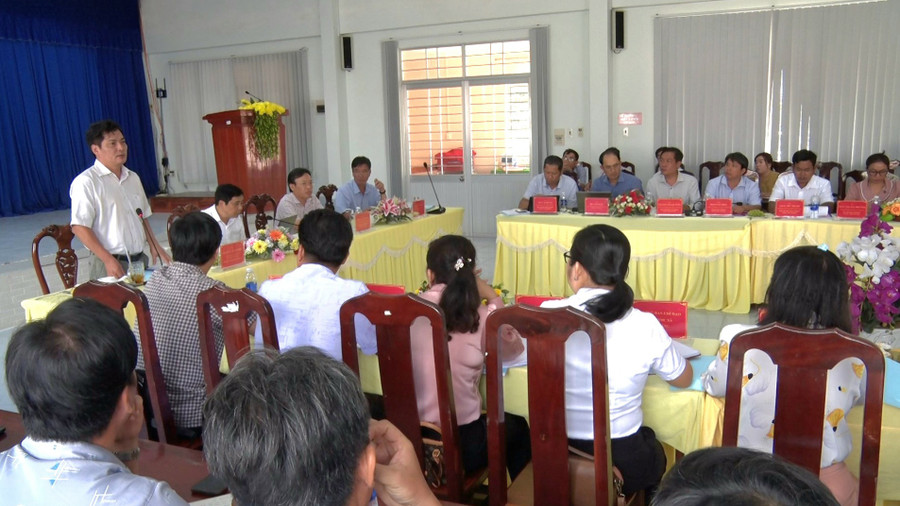 Đại biểu tham dự buổi làm việc. Đại biểu tham dự buổi làm việc.