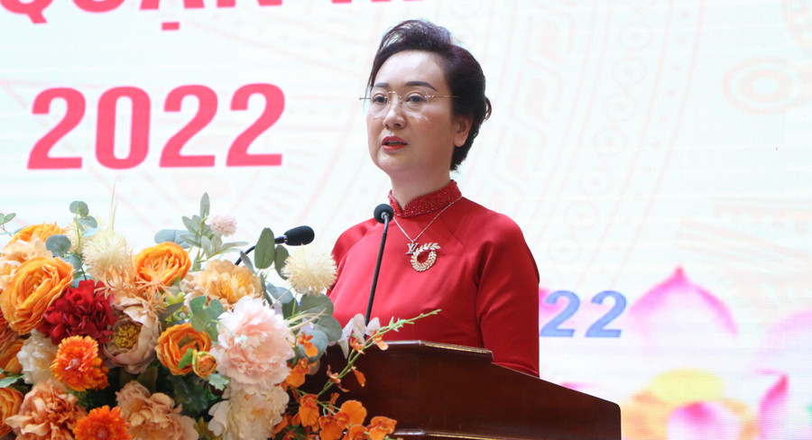 TS Phạm Thị Lệ Hằng – Trưởng phòng GD&ĐT quận Hà Đông, Hà Nội. Ảnh: Đình Tuệ TS Phạm Thị Lệ Hằng – Trưởng phòng GD&ĐT quận Hà Đông, Hà Nội. Ảnh: Đình Tuệ