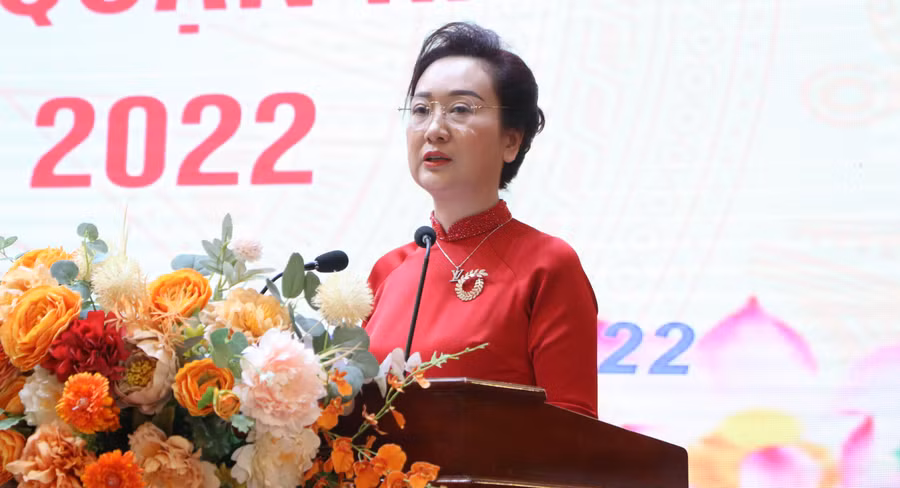 TS Phạm Thị Lệ Hằng – Trưởng phòng GD&amp;ĐT quận Hà Đông, Hà Nội. Ảnh: Đình Tuệ