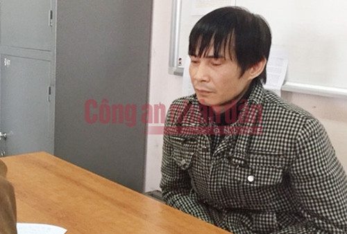 Ông Nguyễn Quang Vinh ra tự thú tại cơ quan Công an.