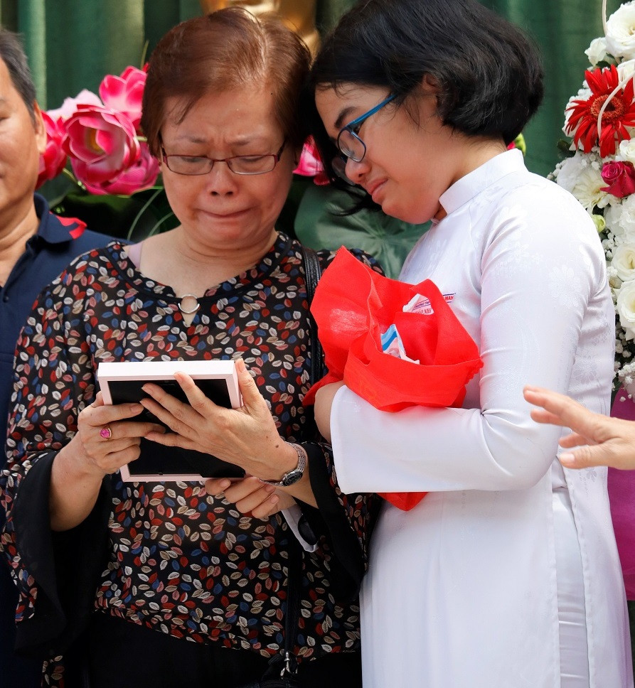 Hạnh phúc vì nhìn thấy các con đã trưởng thành.