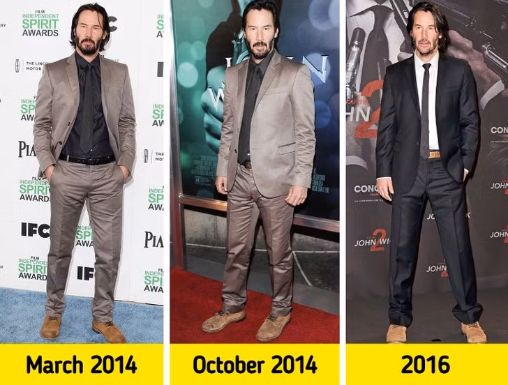 Keanu Reeves yêu thích đôi giày này đến nỗi anh ấy đã đi chúng rất nhiều lần khi xuất hiện trước công chúng.