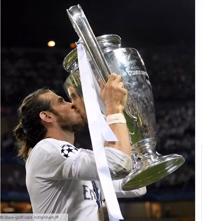 7 năm chơi bóng tại Real Madrid giúp Bale giành được nhiều vinh quang trong sự nghiệp.