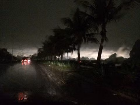 Hình ảnh tại Quảng Ninh (ảnh: facebook)