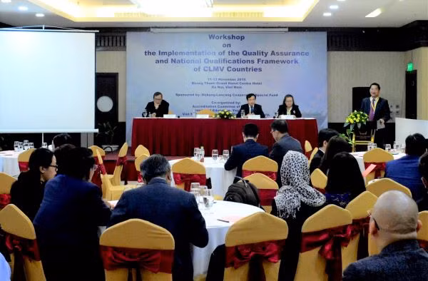 Hội thảo về triển khai công tác bảo đảm chất lượng và khung trình độ quốc gia của các nước CLMV.