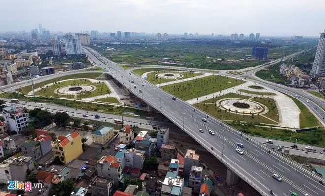 Hà Nội hiện đại nhìn từ trên cao