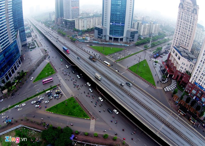 Hà Nội hiện đại nhìn từ trên cao