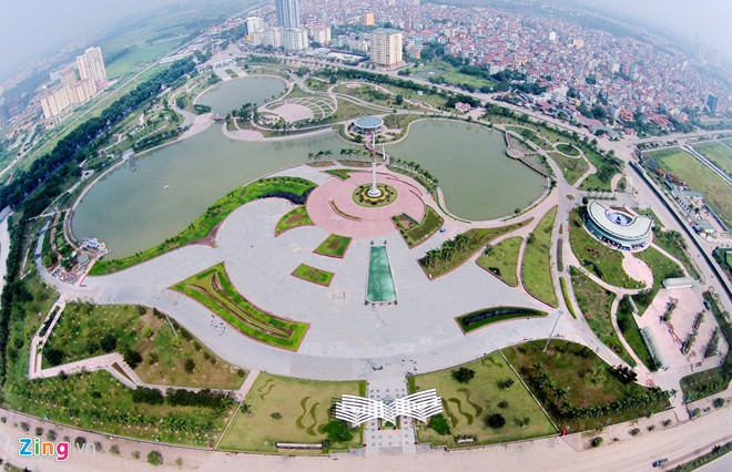 Hà Nội hiện đại nhìn từ trên cao