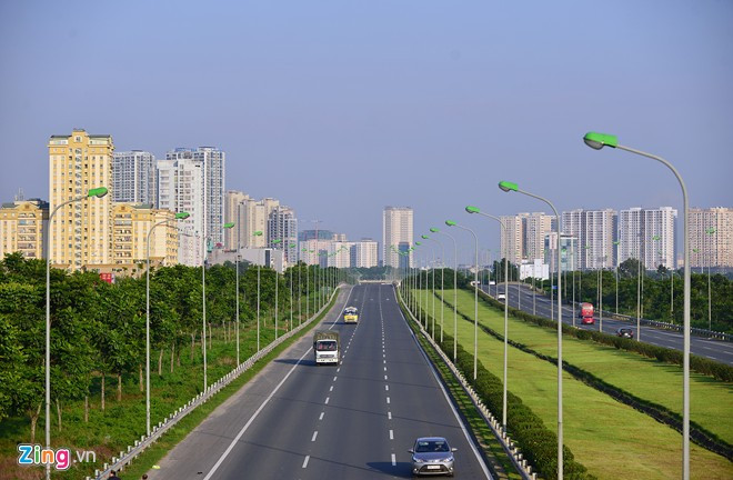 Hà Nội hiện đại nhìn từ trên cao