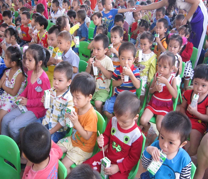 Bắc Ninh rộn ràng Ngày hội sữa học đường
