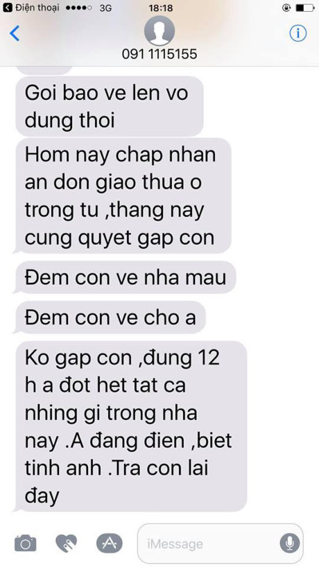 Bảo Duy đập phá tài sản, dọa đốt nhà ép Phi Thanh Vân trả con trai - Ảnh 9 Bao Duy dap pha tai san, doa dot nha ep Phi Thanh Van tra con trai - Anh 9