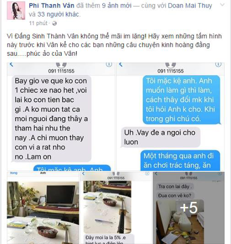Bảo Duy đập phá tài sản, dọa đốt nhà ép Phi Thanh Vân trả con trai - Ảnh 2 Bao Duy dap pha tai san, doa dot nha ep Phi Thanh Van tra con trai - Anh 2