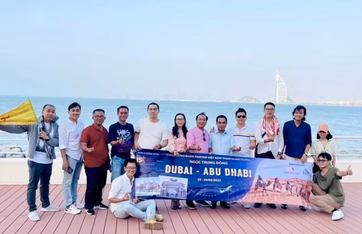 Đoàn farmtrip Ngọc Trung Đông với hành trình khám phá tuyến Dubai - Abu Dhabi.