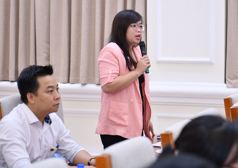 TS Đinh Minh Hằng – giảng viên Khoa Ngữ văn, Trưởng phòng Hành chính đối ngoại, Trường ĐH Sư phạm Hà Nội.