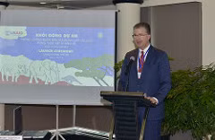 Đại sứ Hoa Kỳ tại Việt Nam Kritenbrink phát biểu tại buổi lễ