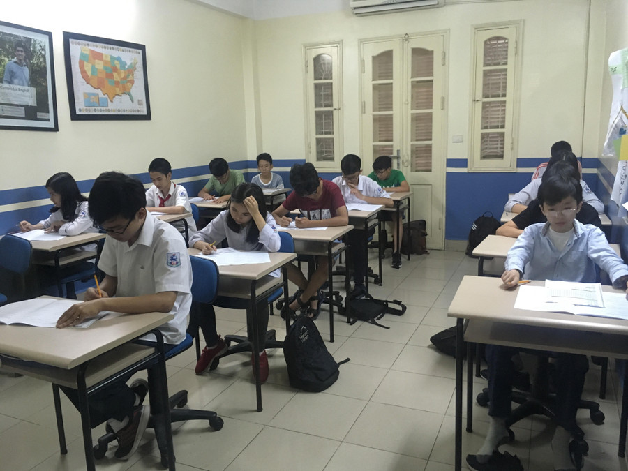 Phòng thi trật tự, nghiêm túc Phòng thi trật tự, nghiêm túc