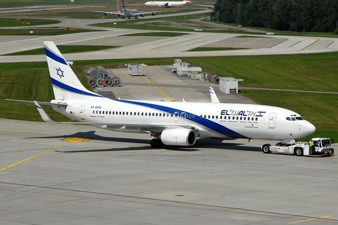 Máy bay Boeing 737-800 của hãng hàng không Israeli El Al. Ảnh minh họa. (Nguồn: commons.wikimedia.org)
