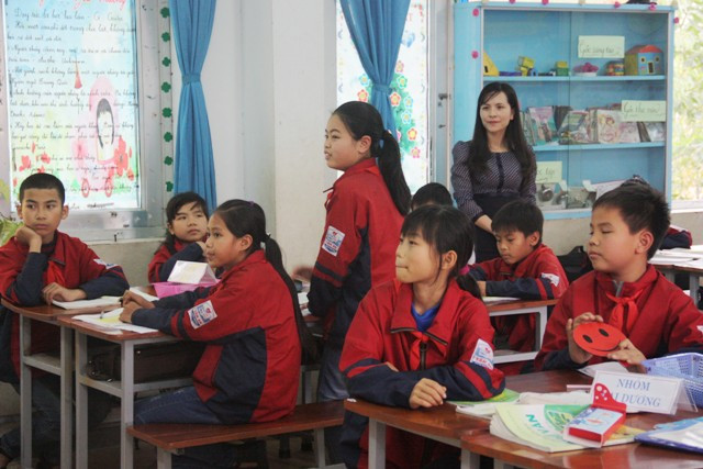 Một giờ học VNEN tại Bắc Giang Một giờ học VNEN tại Bắc Giang