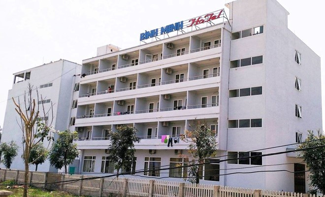 Khách sạn Bình Minh - nơi xảy ra vụ việc. Ảnh: Quỳnh An.