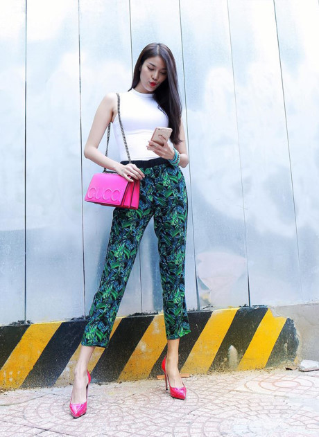 Cập nhập xu hướng street style từ Lan Khuê - Ảnh 1 Cap nhap xu huong street style tu Lan Khue - Anh 1