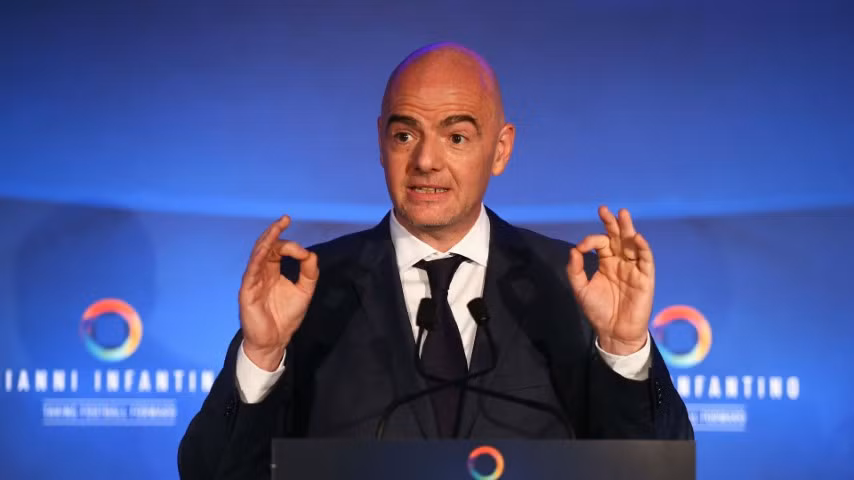 Chủ tịch LĐBĐ thế giới Gianni Infantino.