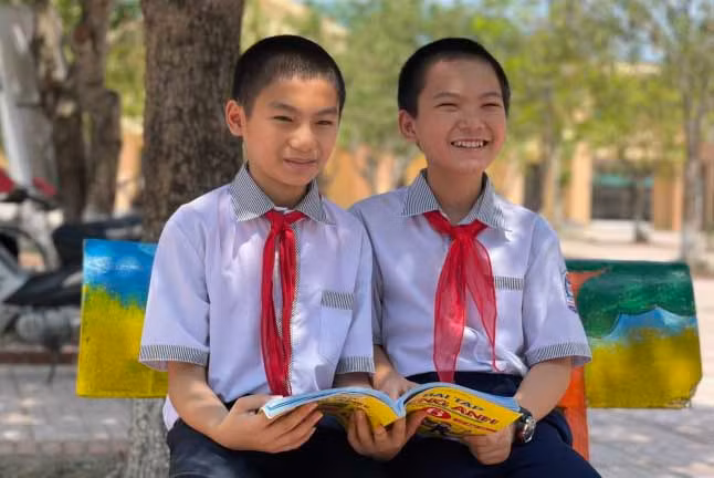 Đôi bạn cùng tiến - Tiến Đạt và Quốc Anh.