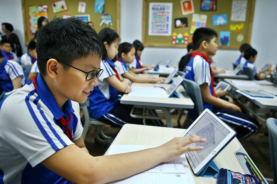 Mô hình lớp học thông minh tại Trường Tiểu học Archimedes Mô hình lớp học thông minh tại Trường Tiểu học Archimedes