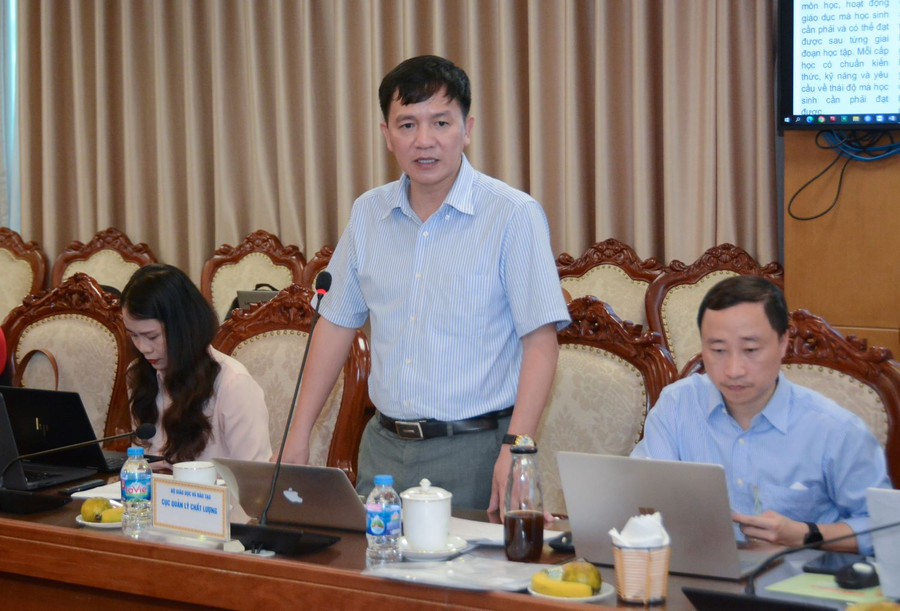 PGS.TS Phạm Quốc Khánh, Phó Cục trưởng Cục Quản lý chất lượng, Giám đốc Quốc gia PISA Việt Nam chu kỳ 2022.