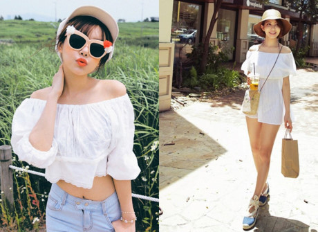 Mẹo mặc áo trễ vai siêu hay không tụt hay lộ dây áo lót - Ảnh 1 Meo mac ao tre vai sieu hay khong tut hay lo day ao lot - Anh 1