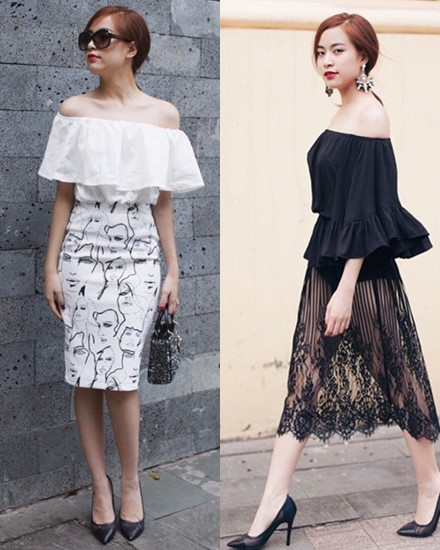 Mẹo mặc áo trễ vai siêu hay không tụt hay lộ dây áo lót - Ảnh 9 Meo mac ao tre vai sieu hay khong tut hay lo day ao lot - Anh 9