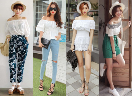 Mẹo mặc áo trễ vai siêu hay không tụt hay lộ dây áo lót - Ảnh 10 Meo mac ao tre vai sieu hay khong tut hay lo day ao lot - Anh 10