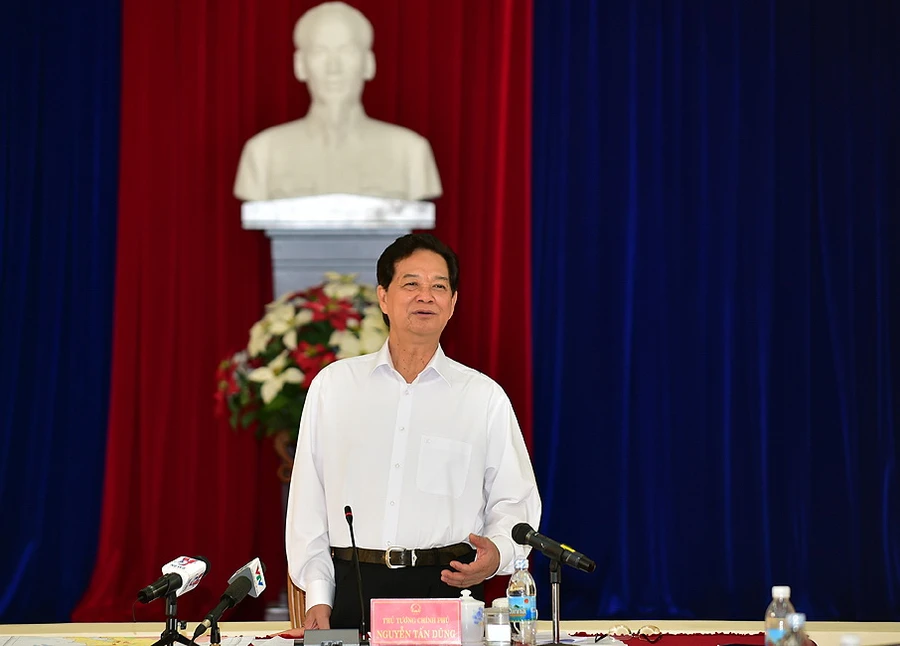 Thủ tướng phát biểu tại buổi làm việc