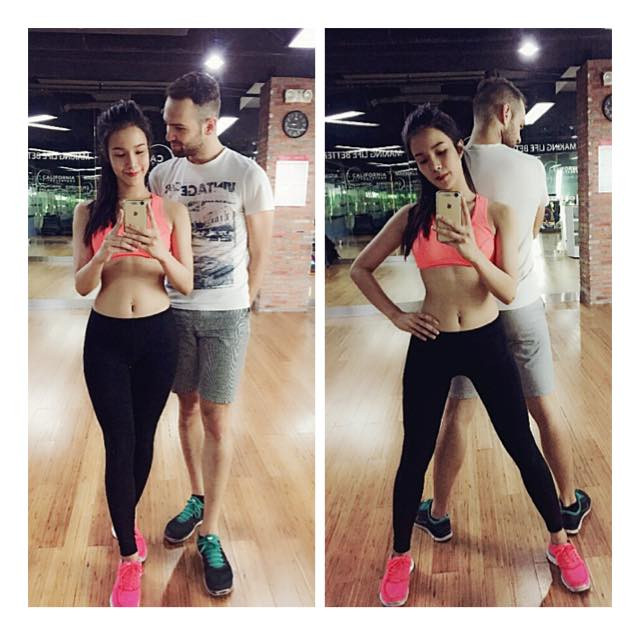 Hà Tăng, Hà Hồ, Kỳ Duyên tập gym cũng khiến người nhìn... bỏng mắt ảnh 15 ha tang, ha ho, ky duyen sexy bong mat o phong tap - 15